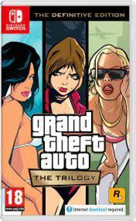 Gran Theft Auto Trilogy kaytetty Switch