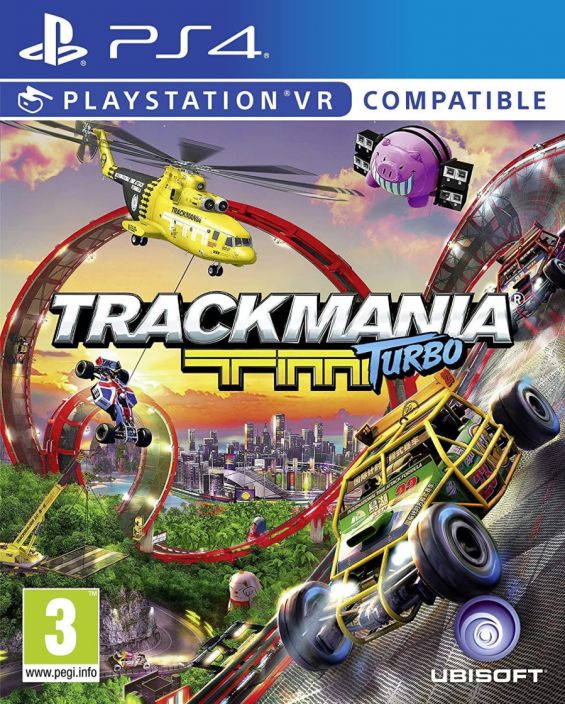 Trackmania TM Turbo Kaytetty PS4
