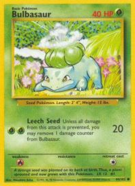 Bulbasaur 44/102 DMG