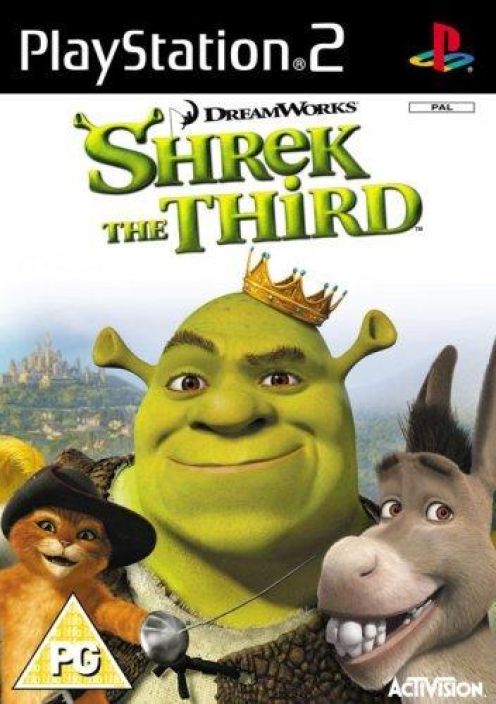 Shrek the Third kaytetty PS2 Shrek the Third kaytetty PS2
