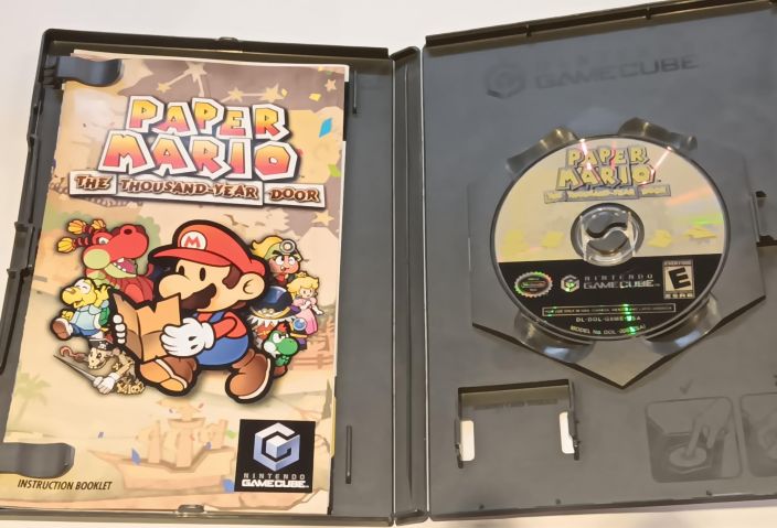 Paper Mario The Thousand Year Door Gamecube USA Versio