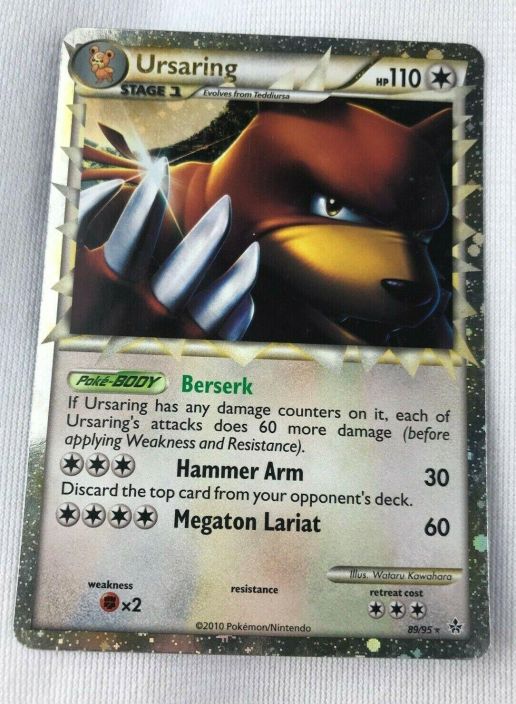 Ursaring 89/95 Holo Kunto: Damaged (Alakulmassa pieni taitos, kulma hieman repsottaa)