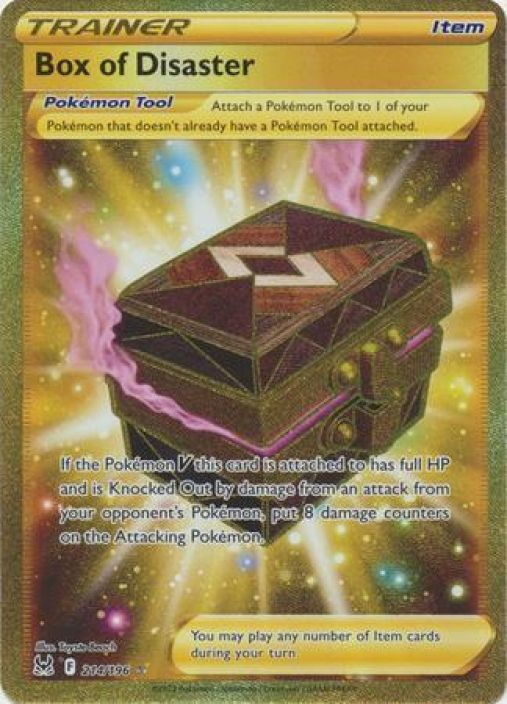 Box of Disaster 214/196 Gold NM Kunto: NM