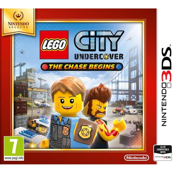 lego city undercover kayttetty 3ds