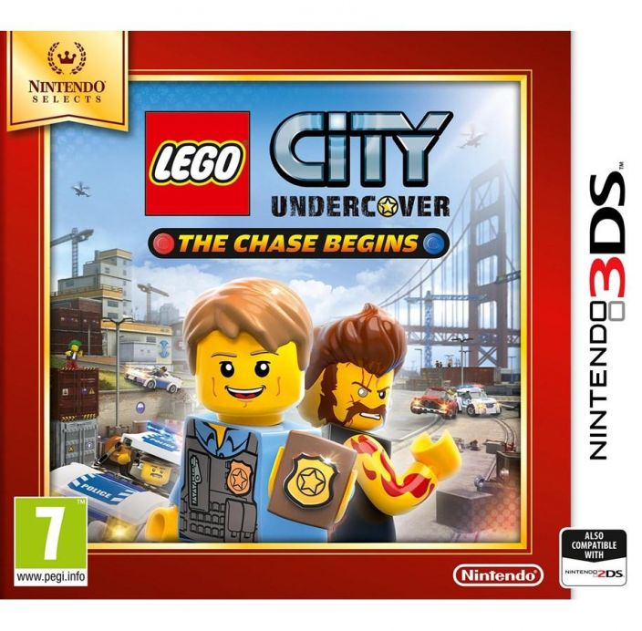 lego city undercover kayttetty 3ds