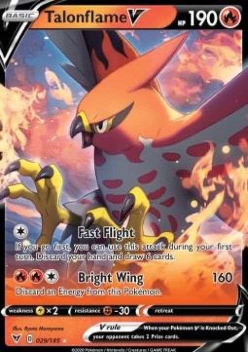 Talonflame V 029/185 Kunto: Near Mint