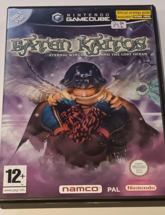 Baten Kaitos Eternal Wings and the Lost Ocean Kaytetty Gamecube Mukana Manuaali