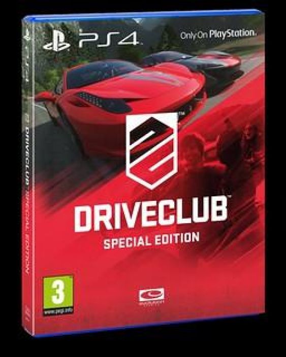 Driveclub special edition PS4 kaytetty