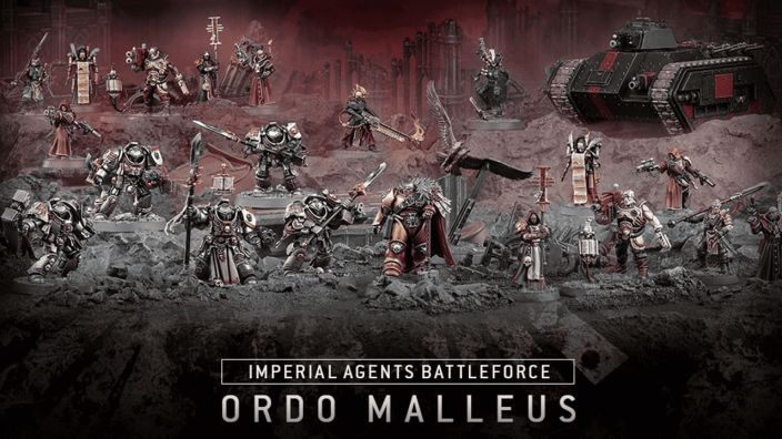 40K Battleforce ORDO MALLEUS Julkaisu 24/8