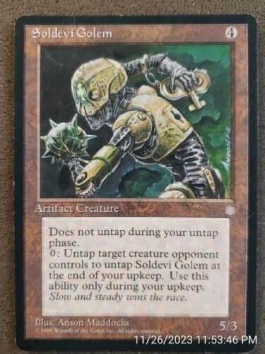 Soldevi Golem Kunto: EX