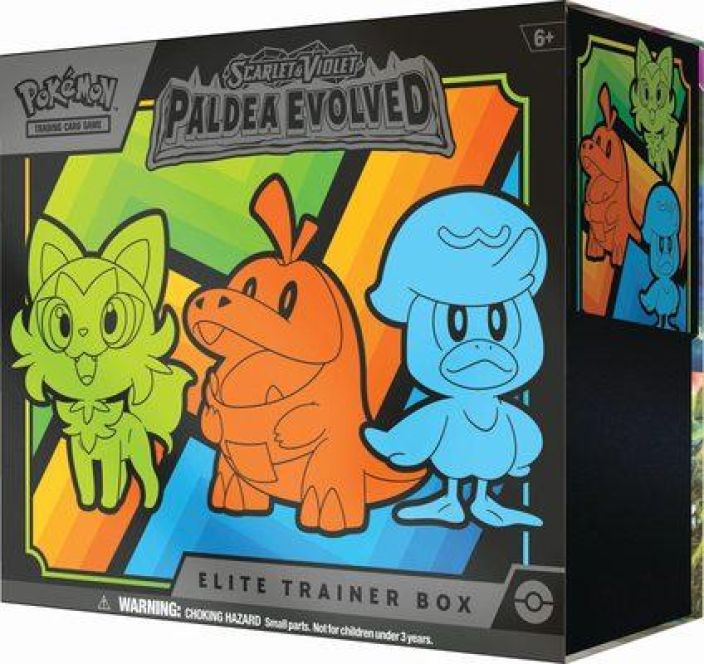 Pokemon Paldea Evolved Elite Trainer