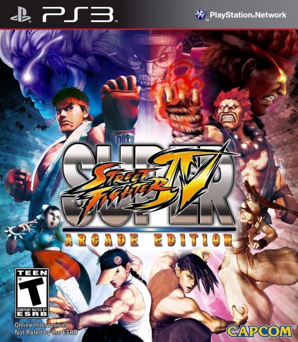 Super Street Fighter IV - Arcade Edition kaytetty PS3