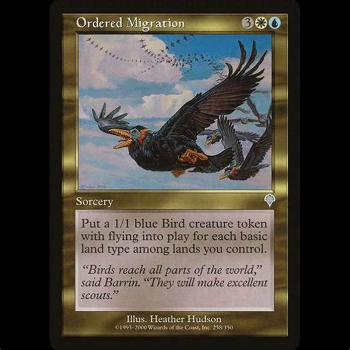 Ordered Migration Foil Kunto: Excellent