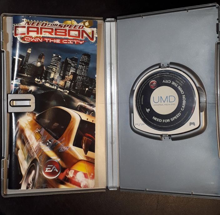 Need for Speed Carbon Own the City PSP kaytetty