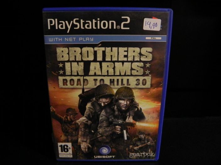 Brothers in Arms Road to Hill 30 kaytetty PS2