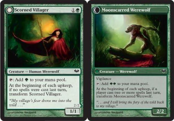 Scorned VIllager Foil Kunto: NM