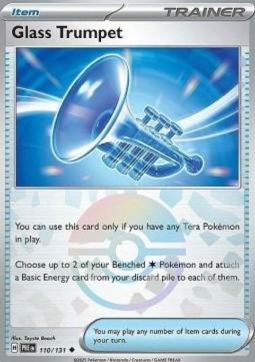 Glass Trumpet 110/131 Pokeball Kunto: Near mint