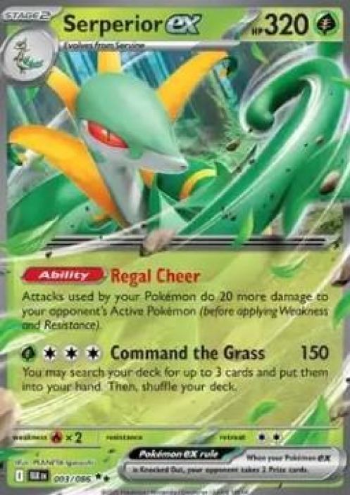Serperior ex 3/86 NM