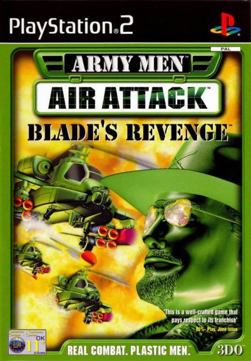 Army Men: Air attack. Blade's Revenge kaytetty PS2