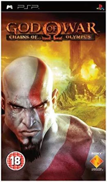 God of war Chains of Olympus kaytetty PSP