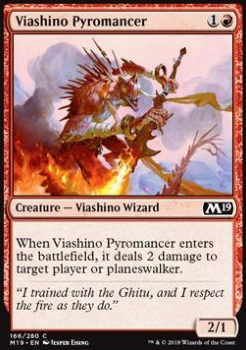 Viashino Pyromancer Kunto: Excellent