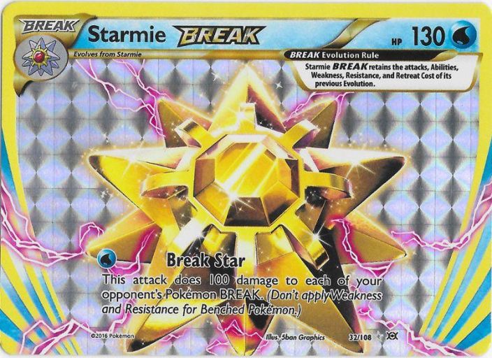Starmie Break 32/108 Kunto: Played