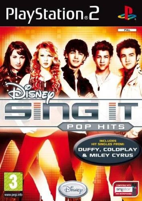 Disney sing it: Pop hits kaytetty PS2