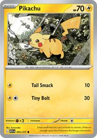 Pikachu 055/217 NM