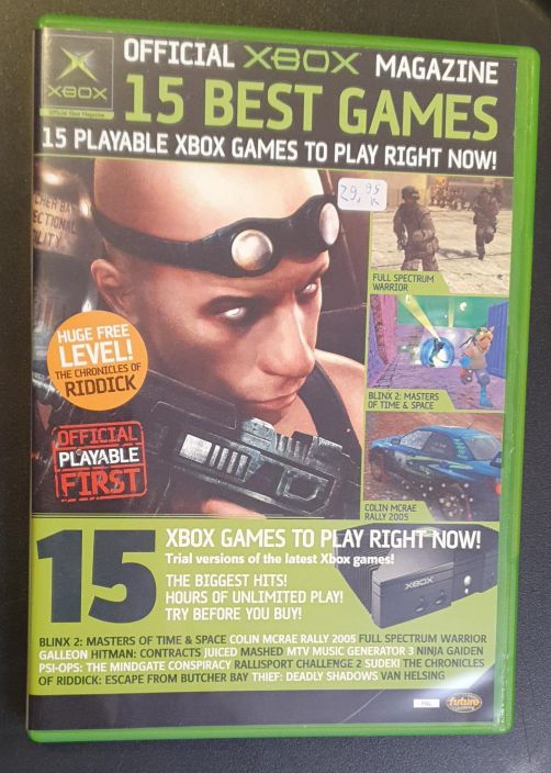 XBOX The Official Magazine 15 Best Games Demo
