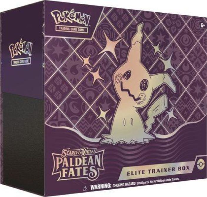 Pokemon Paldean Fates Elite Trainer Box Julkaisu noin 26 Tammikuuta