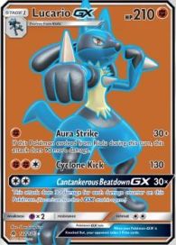 Lucario GX 122/131 DMG