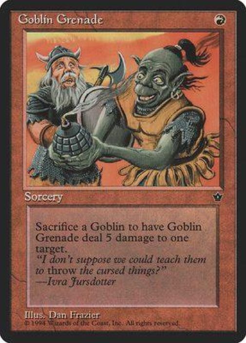 Goblin Grenade Kunto: Good