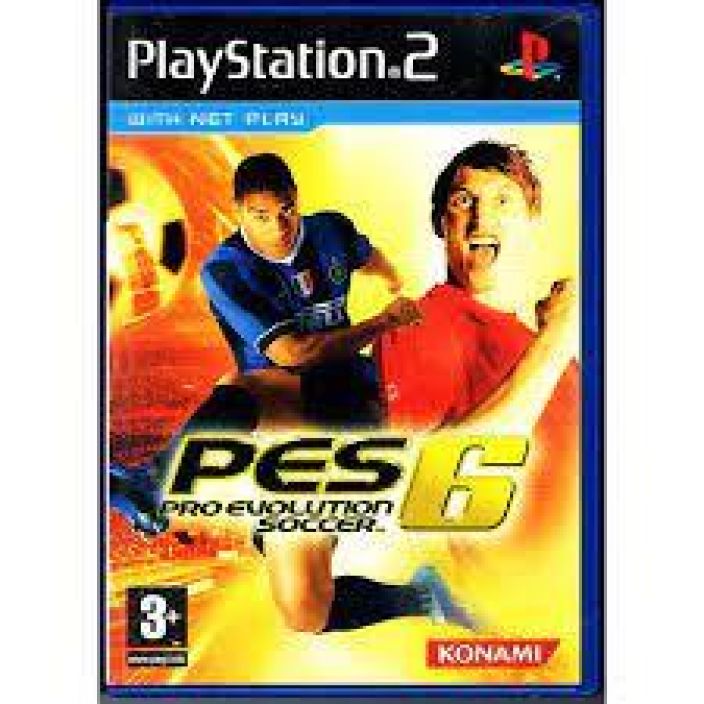 Pro evolution soccer 6 Nordic kaytetty PS2 Kielivaihtoehdot: Suomi, Ruotsi, Norja, Tanska, Islanti