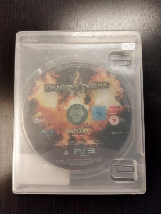 Dragon's Dogma Loose kaytetty PS3 Ei alkuperaisia pahveja