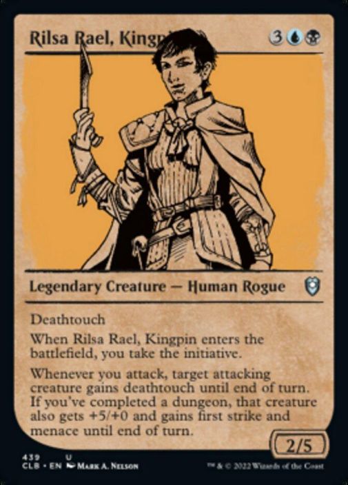Rilsa Rael Kingpin Foil Kunto: Near Mint