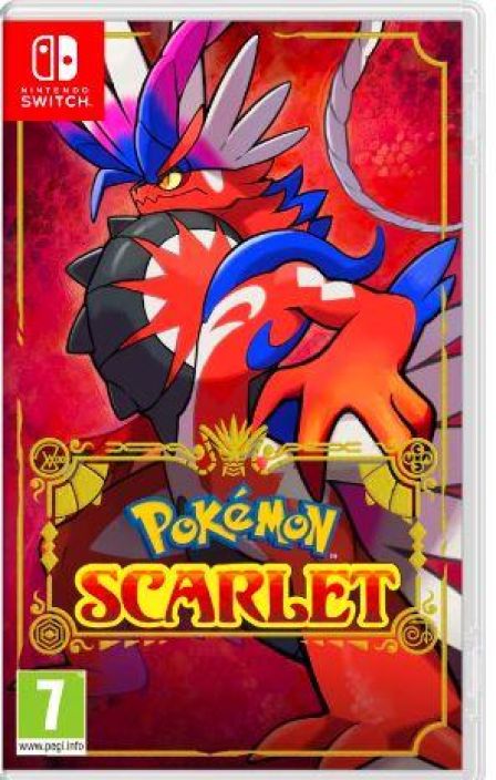 Pokemon Scarlet Kaytetty Switch