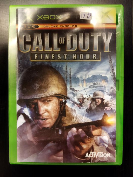 call of duty finest hour Loose Kaytettyxbox Kaytetty. vain cd