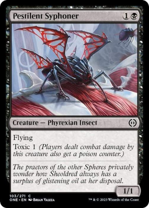 Pestilent Syphoner Foil Kunto: Near Mint