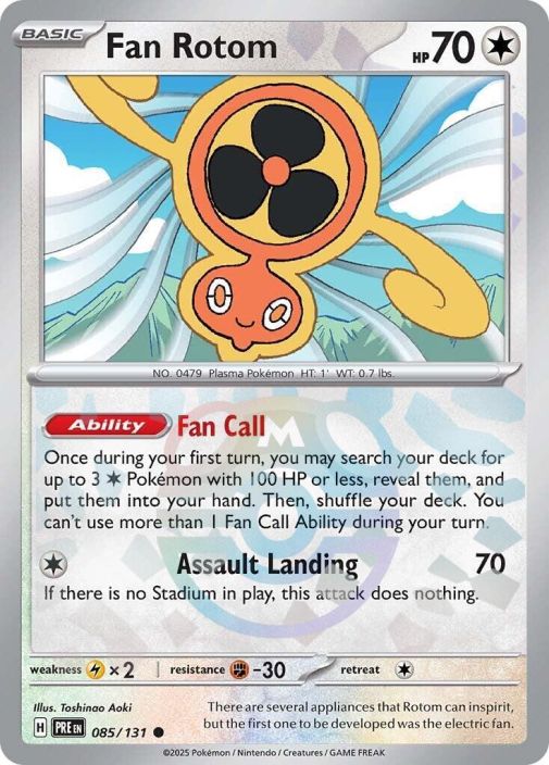 Fan Rotom 085 Masterball Reverse Holo Kunto: NM