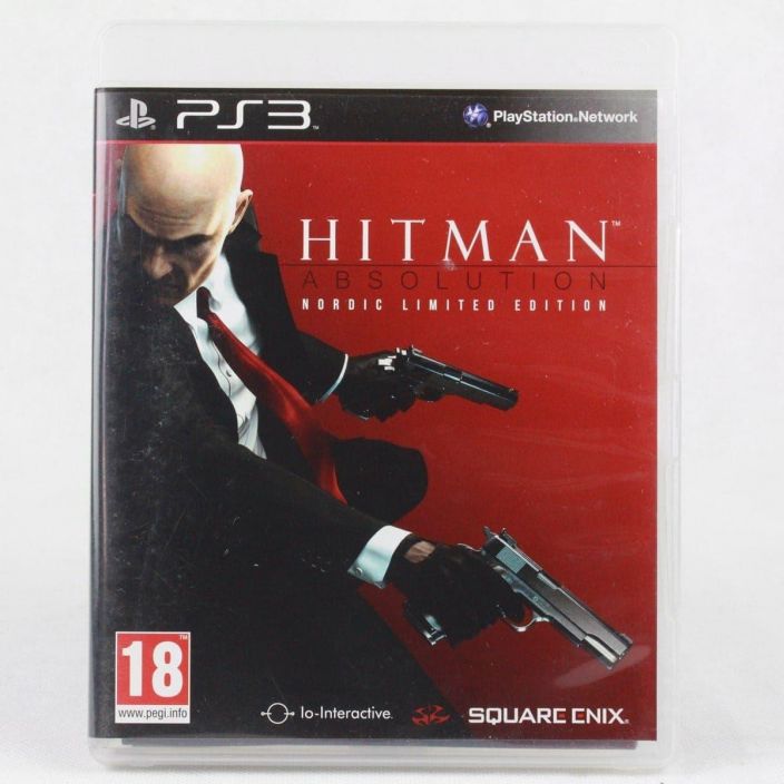 Hitman Absolution Nordic Limited Edition kaytetty PS3