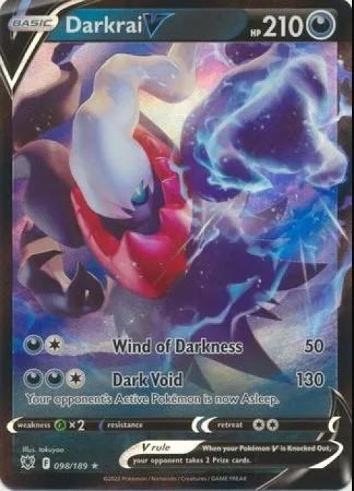 Darkrai V 098/189 Kunto: Near Mint (NM)