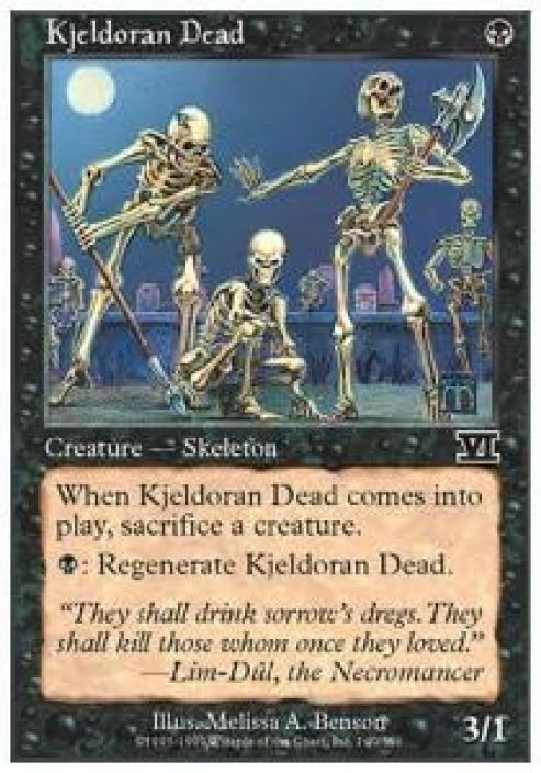 Kjeldoran Dead Kunto: Near Mint