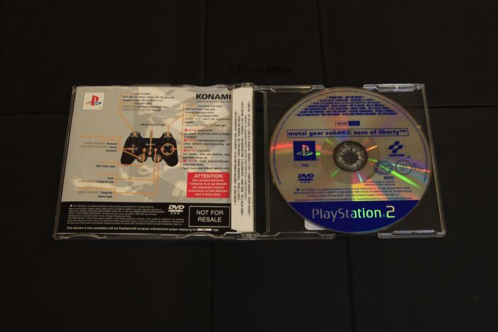 Metal gear solid 2 sons of liberty kaytetty PS2