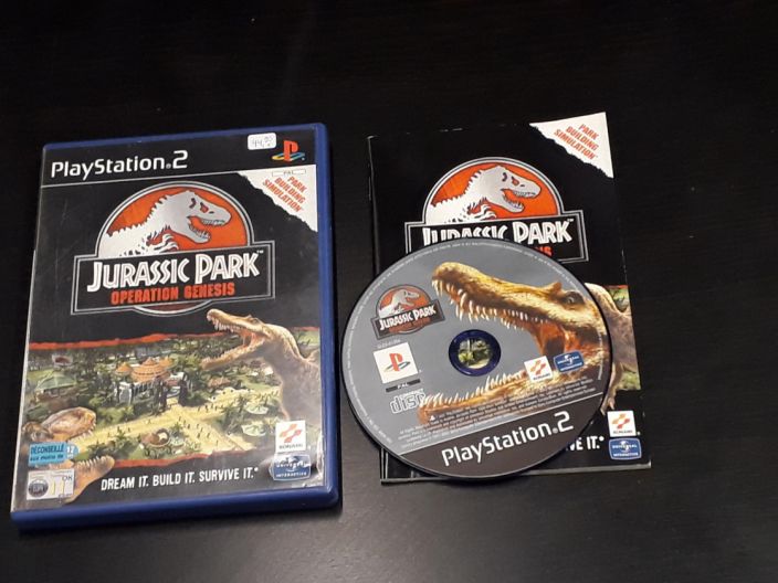 Jurassic Park Operation Genesis kaytetty PS2