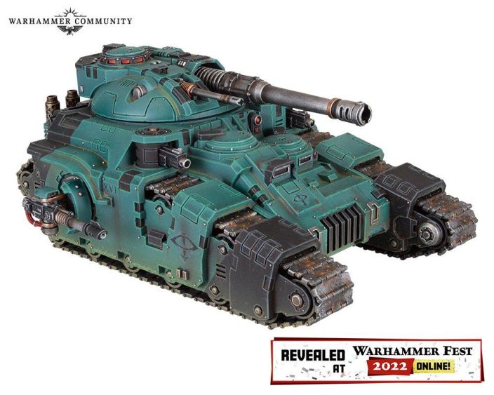 Horus Heresy Legiones Astartes Kratos heavy assault Tank Julkaisupaiva: 18.6.2022