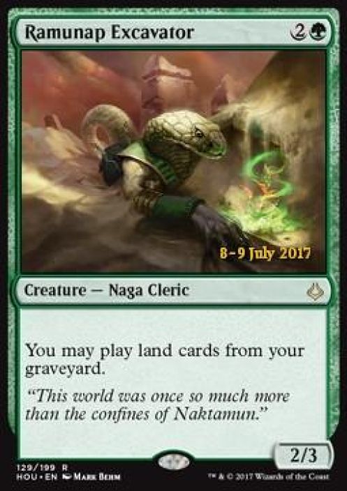 Ramunap Excavator Foil Kunto: Near Mint