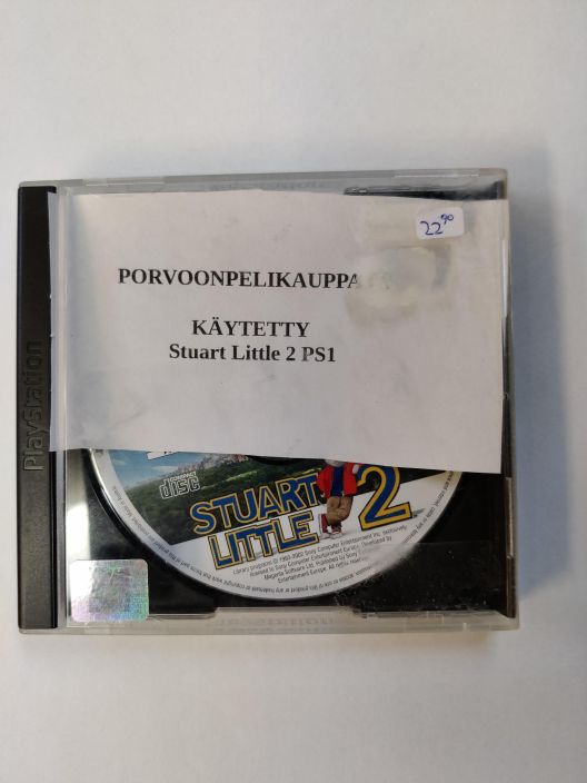 Stuart Little 2 Kaytetty PS1 Ei Etupahveja, ei manuaali, Levyssa lukee &quot;Kim&quot;