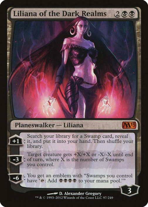 Liliana of the Dark Realms Kunto: Near Mint