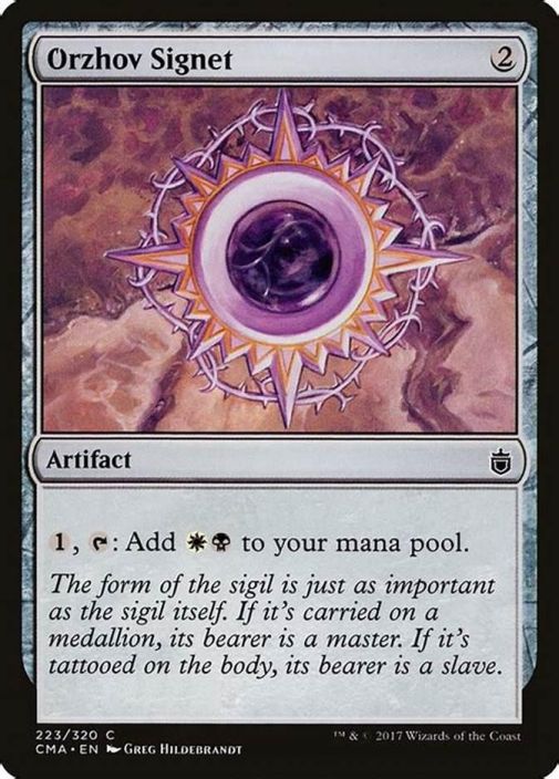 Orzhov Signet Kunto: NM