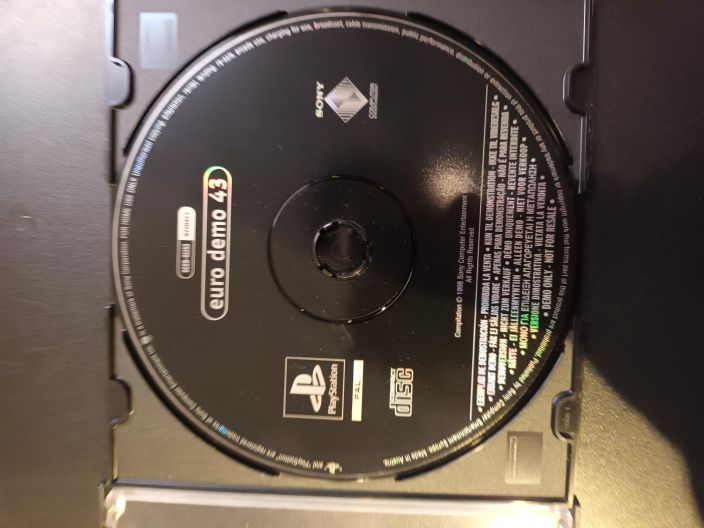 euro demo 43 kaytetty PS1